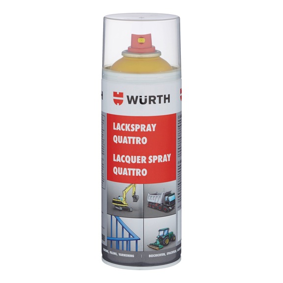 Spray Quattro - SPRAY QUATTRO AMARELO RAL 1003
