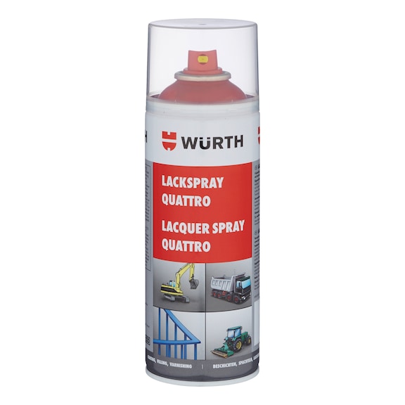 Vernice spray Quattro - VERSPR-QUATTRO-R3001-ROSSOSEGNALE-400ML