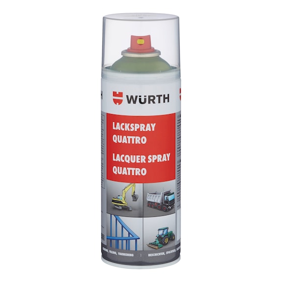 Peinture en spray Quattro - SPRAY QUATTRO 400ML VERT MACHIN 6011