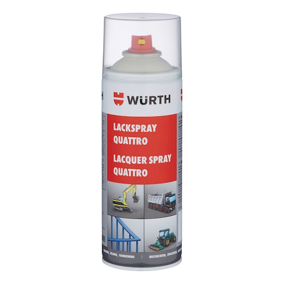 Vernice spray Quattro - VERSPR-QUATTRO-R9002-BIANCOGRIGIAS-400ML