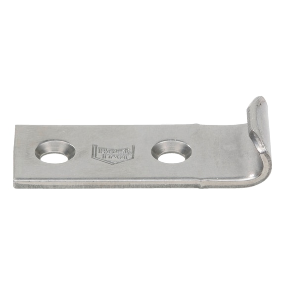 Stainless steel locking hook - INSTEPLOK-RUB-G-A2-44X15MM
