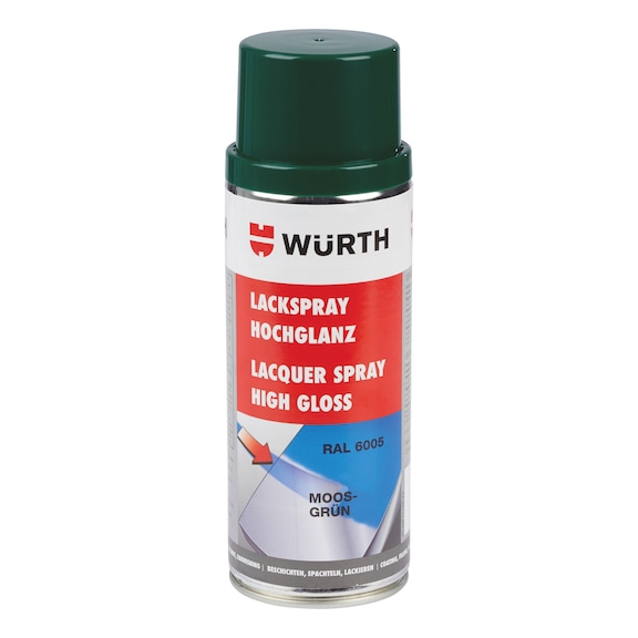 Paint spray, high gloss - PNTSPR-RAL6005-MOSSGREEN-400ML