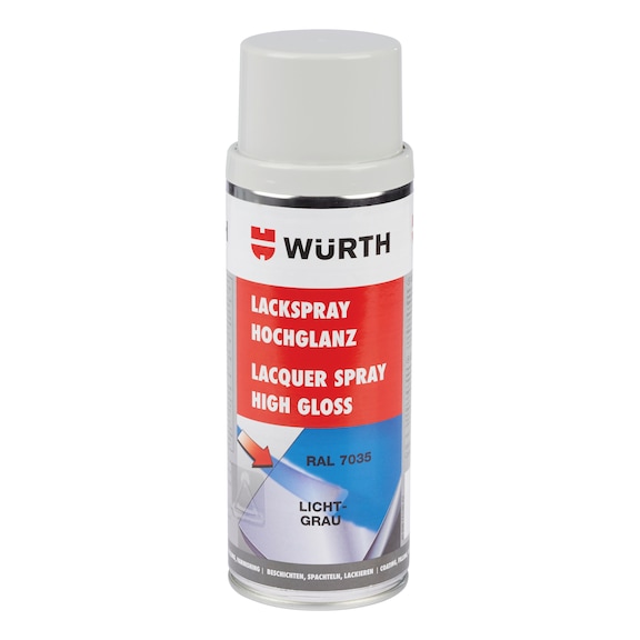 Lackspray hochglanz - LKSPR-RAL7035-LICHTGRAU-400ML