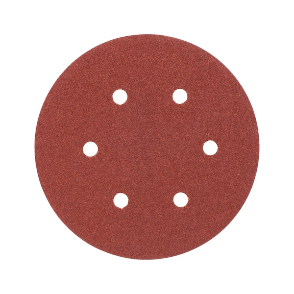 Dry abrasive paper disc wood KP perfect - DSPAP-HOKLP-KPE-6HO-P40-D150MM