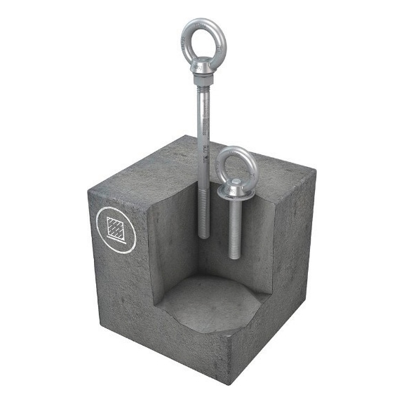 ABS  Lock III B - LOCK3 CONCRETE(L3-B-300-80)CEMENT300MM