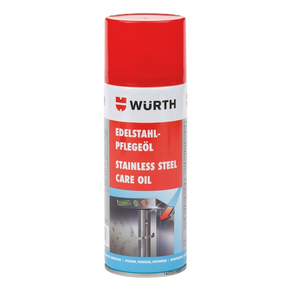 Stainless steel care oil