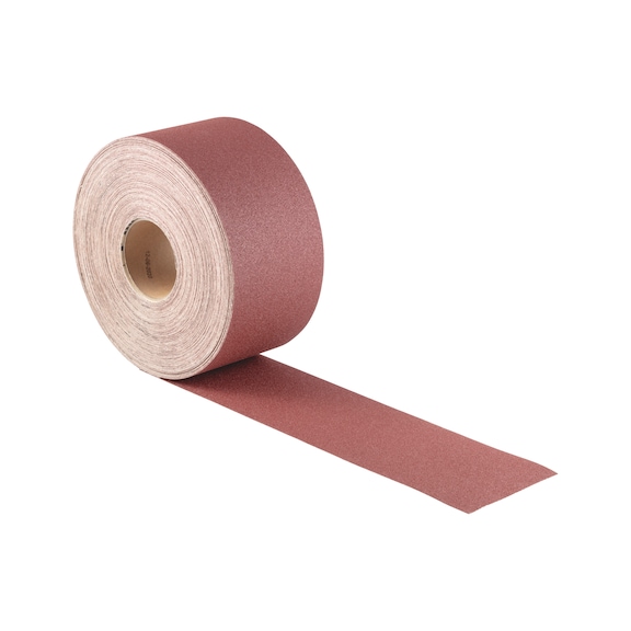 Dry abrasive paper roll, wood KP perfect