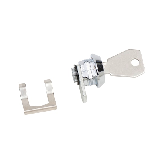 Cylinder lock for aluminium box - 1