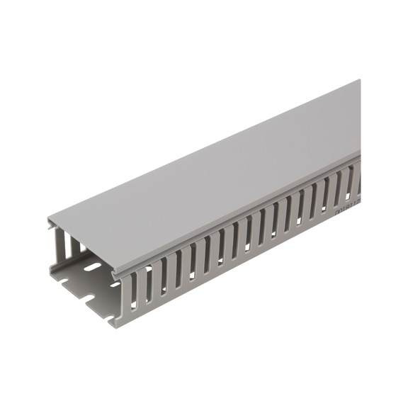 Conduit de câblage, VKW DIN - WRD-VKW-(SI-R7030)-GREY-H50MMXB75MM