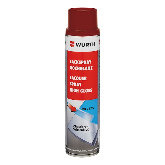Paint spray, high gloss - PNTSPR-MB3575-CHASSISRED-600ML