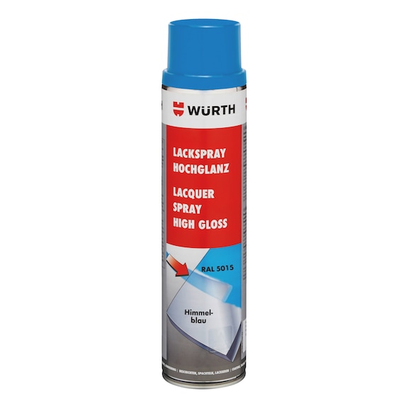 Paint spray, high gloss - PNTSPR-RAL5015-SKYBLUE-600ML