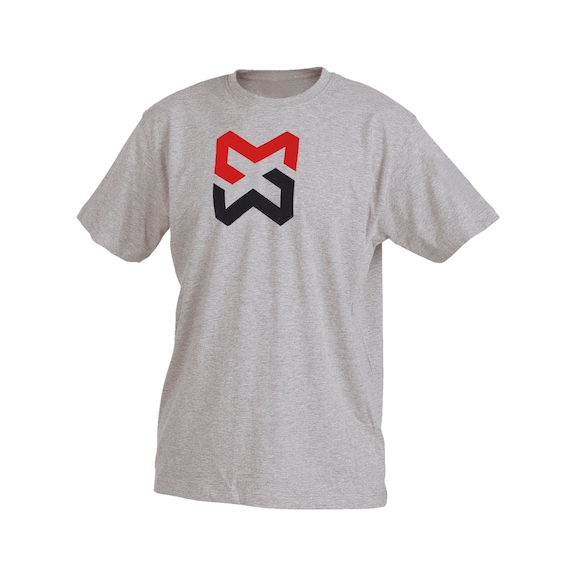 Koszulka T-shirt X-Finity dla dzieci - T-SHIRT X-FINITY KIDS GREY/MEL 134/140