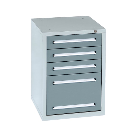 Drawer cabinet PRO - DRWRCAB-PRO-US4-RAL-RAL7042