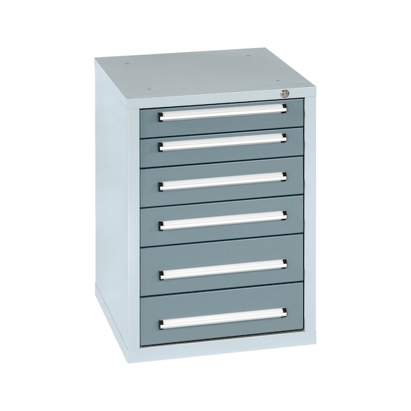Drawer cabinet PRO - DRWRCAB-PRO-US6-RAL7042