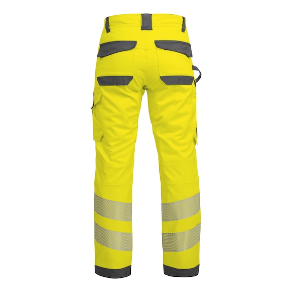 Pantaloni invernali ad alta visibilità, classe 2 - PANT INV. NEON GIALLO FLUO/ANTR. 58