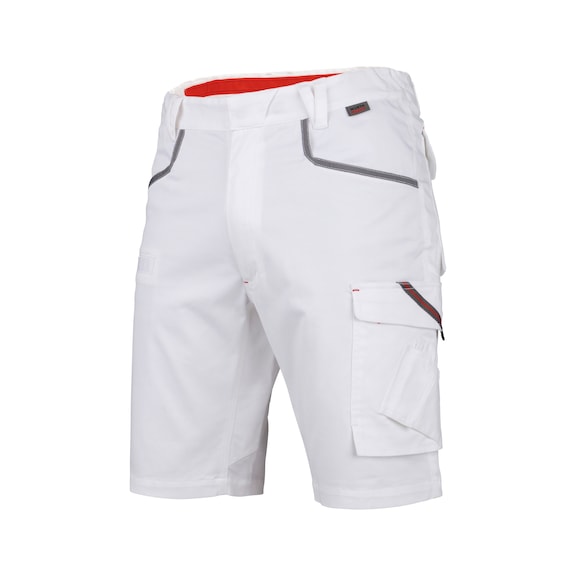 Stretch X shorts - WORK SHORTS STRETCH X WHITE 62