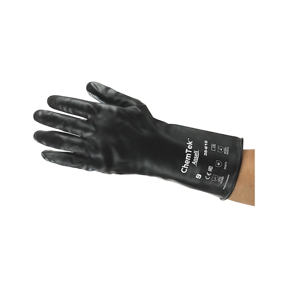 Gant de protection Ansell ChemTek 38-612 - PROTGLOV-ANSELL-CHEMTEK-38-612-SZ8