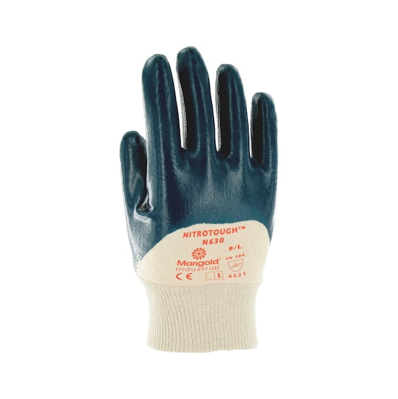 Mechanic's glove - PROTGLOV-ANSELL-NITROTOUGH-N630-SZ10