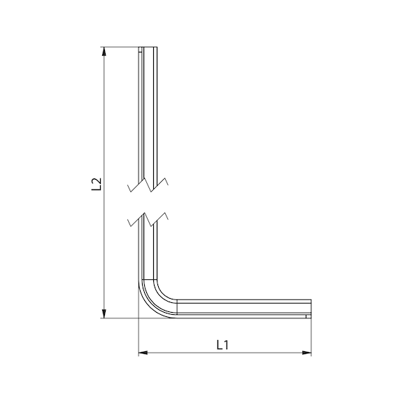 Window mounting bracket - WNDWMNTBRKT-SG-100X150X106X2