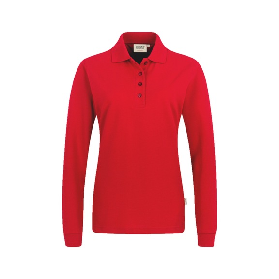 Polo à manches longues pour femmes, Hakro 215 - LONGSLEEVE-POLO-WOMAN-HAKRO-215-02-XS