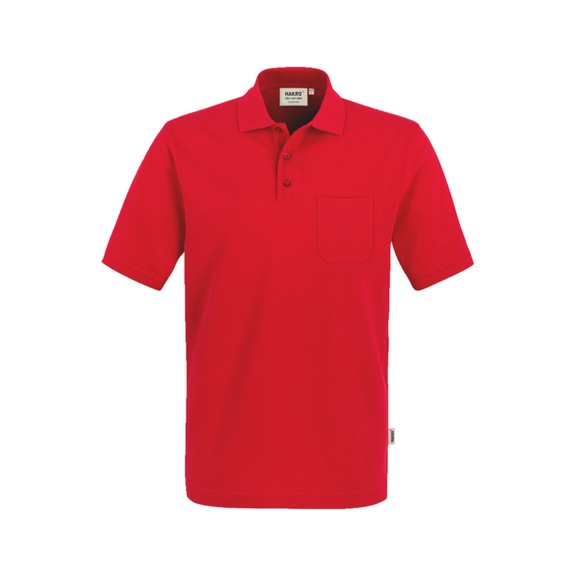 Polo avec poche, Hakro 802 - POCKET-POLO SHIRT-HAKRO-802-02-M