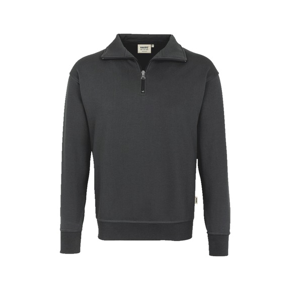 Work jumper, half-zip - WRKJUMPR-(HALF-ZIP)-HAKRO-451-28-M