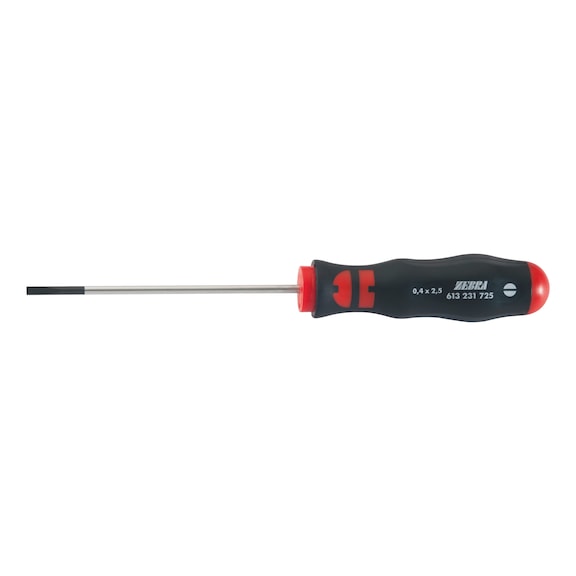 Slotted screwdriver With round shank - SCRDRIV-SL-0,6X3,5X100