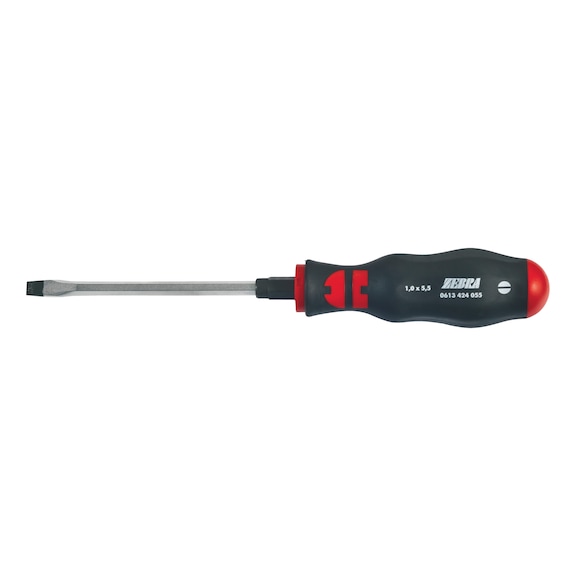 Slotted screwdriver, laser tip With hexagon shank - 1