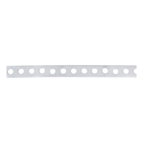 Punched mounting strip, no marginal perforations - 1