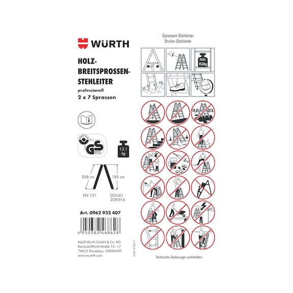 Artikel-Aufkleber - ETIK-(F.STEHLEI-0962932407)-PVC