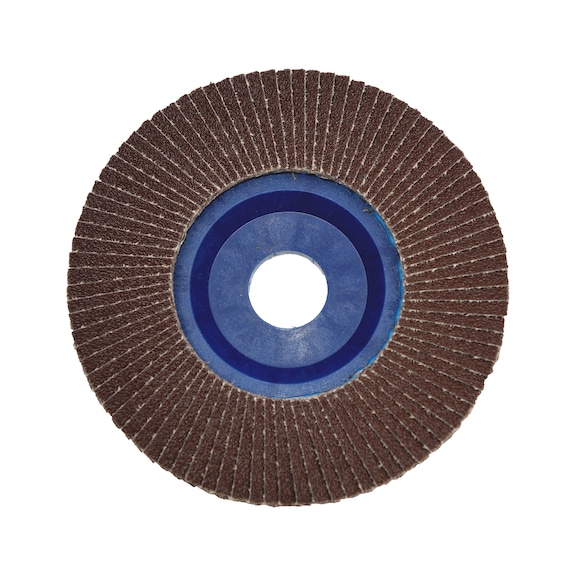 Disque à lamelles AlOx plateau plastique - DISC LAMEL PLASTIQUE CORIN Ø115 GR40
