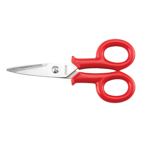 Electrician's scissors stainless, hardened, matte