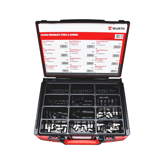 Pneumatic Studs and Joiners Assortment