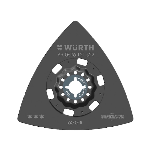 Starlock Hartmetallraspel Dreiecksform - HMRASP-STARLOCK-3KT-KORN60