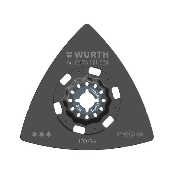 Starlock Hartmetallraspel Dreiecksform