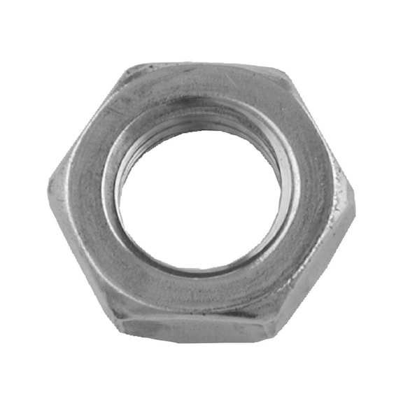 Hexagon nut, low profile A4, inch