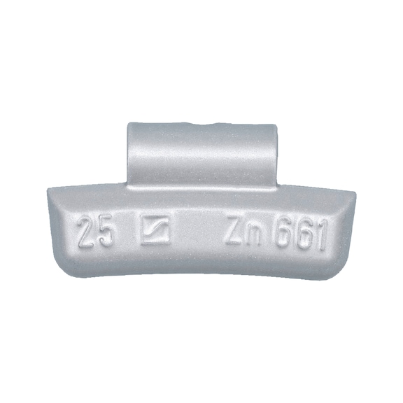 Masse d'équilibrage en zinc Type 63-Z - 1