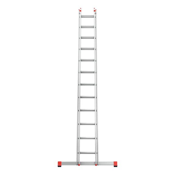 Aluminium extension ladder 2&nbsp;pieces