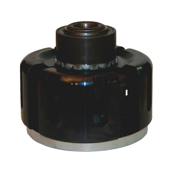 Universal compact wheel bearing mounting device - 1