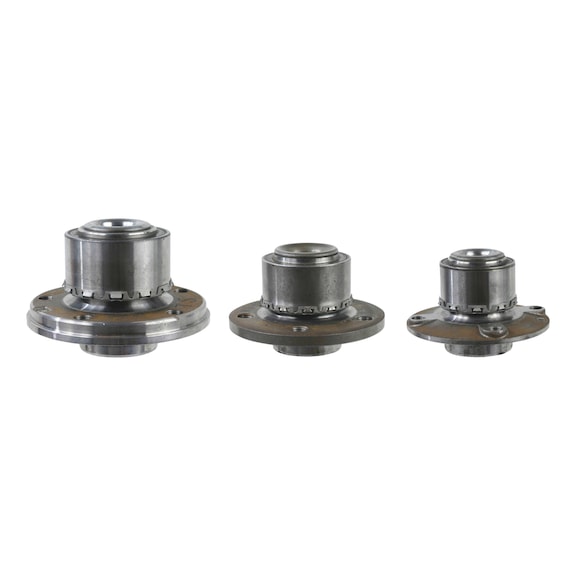 Universal compact wheel bearing mounting device - 3
