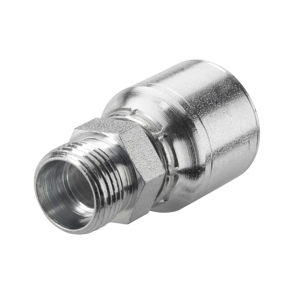 Metric straight fitting (Dkol fittings) UK, One Piece