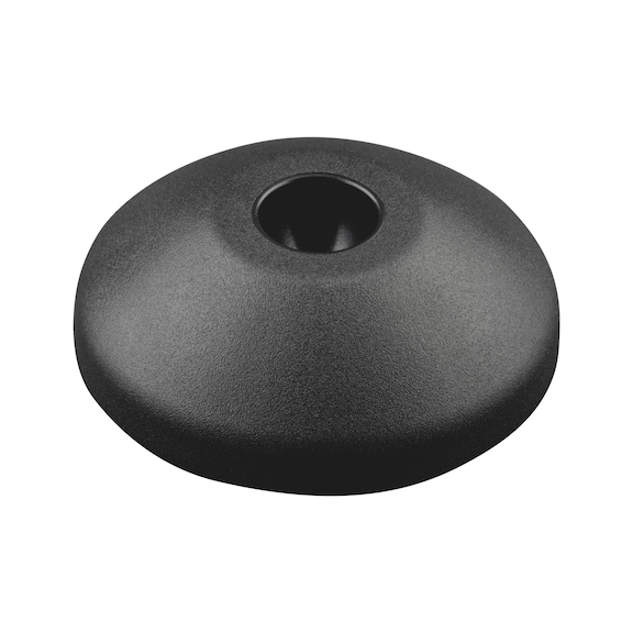 Plastic base with anti-slip plate - 1