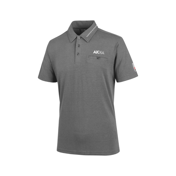 Poloshirt - AKKA POLO-SHIRT NATURE GRAU M