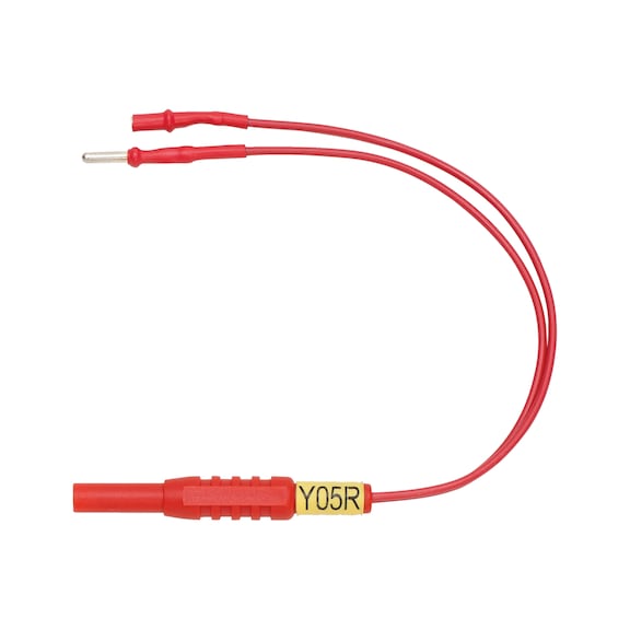 Y leads made from silicone, round contact