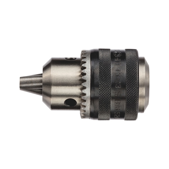Quick-action drill chuck With B16 mount - DRLCHUK-GEARRIM-KEY-5/8IN-16MM
