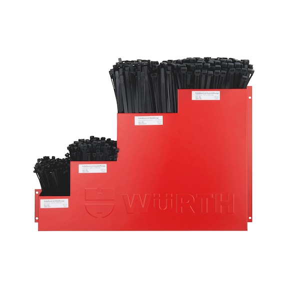 Cable tie assortment for vehicles 800 pieces