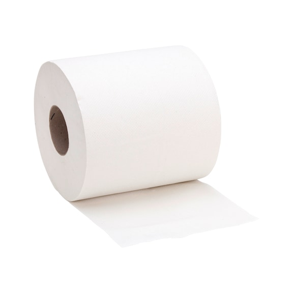 Cleaning paper for paper roll holder