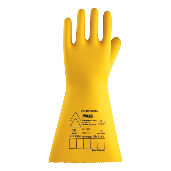 Protective glove - GLOVE-ANSELL-ACTIVARMR-RIG114Y-SZ9