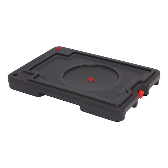 Oil collection tray for commercial vehicle - OILCTCHPAN-PE-30LTR