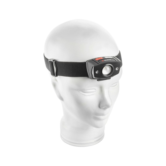 LED head lamp with sensor function